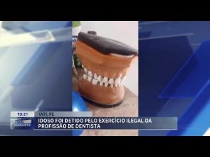 Consultório odontológico clandestino é interditado e idoso é preso por exercício ilegal em Iati!