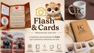 Aos 18 anos, Mateus Araújo transforma criatividade em negócio e faz da Flash & Cards uma papelaria personalizada em Saloá!
