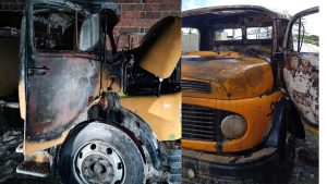 Caminhão é destruído por incêndio em Paranatama; campanha solidária é criada para ajudar proprietário!