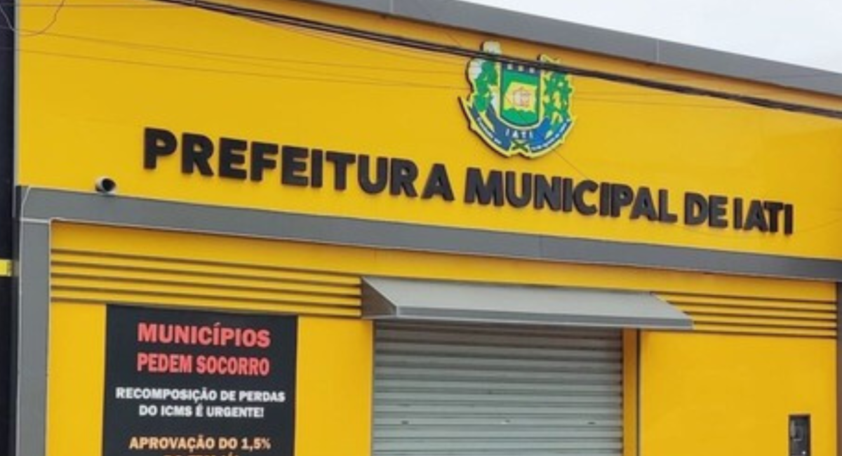 Prefeitura de Iati confirma cancelamento do show da Toque Dez e atribui decisão à suspensão de repasses federais!