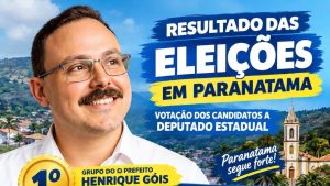 Henrique Góis sai fortalecido das urnas e registra votação expressiva para Jarbas Filho em Paranatama!